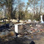Incêndio em São João da Azenha faz quatro desalojados