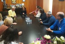 Professores do projeto “Erasmus+” foram recebidos nos Paços do Município de Anadia