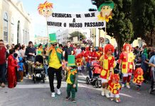 Centenas de crianças desfilam no Carnaval de Palmo e Meio na Mealhada