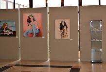 Exposição de pintura “Florbela Espanca e outras mulheres” na Biblioteca de Cantanhede