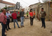 Visita às obras de requalificação da Rua São José de Cluny em Famalicão